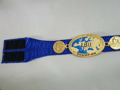 EBU Championship Boxing Leather Belt