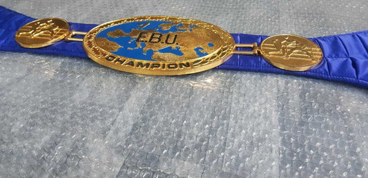 EBU Championship Boxing Leather Belt