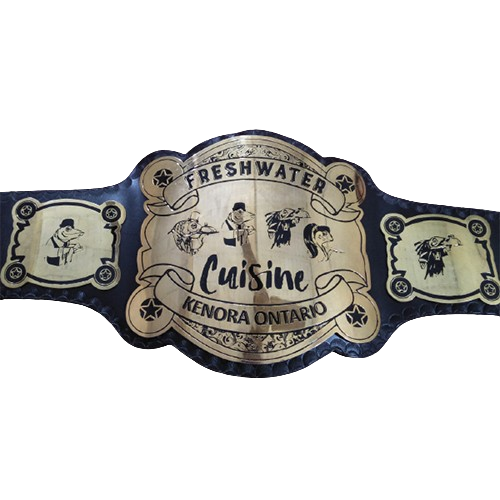 Custom Culinary Championship Belt