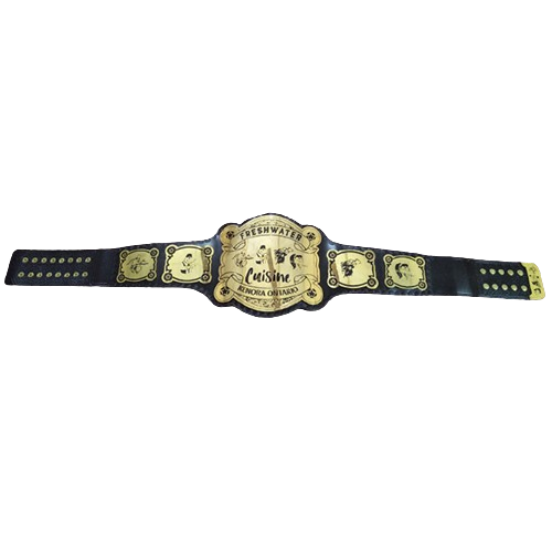 Custom Culinary Championship Belt