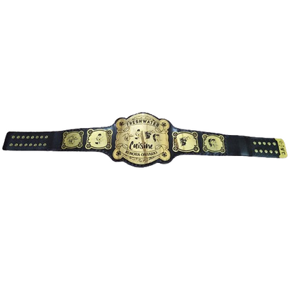 Custom Culinary Championship Belt