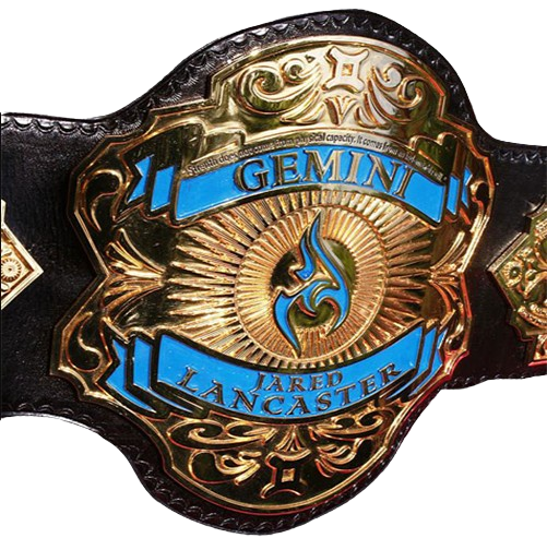 Custom Gemini Twins Championship Belt
