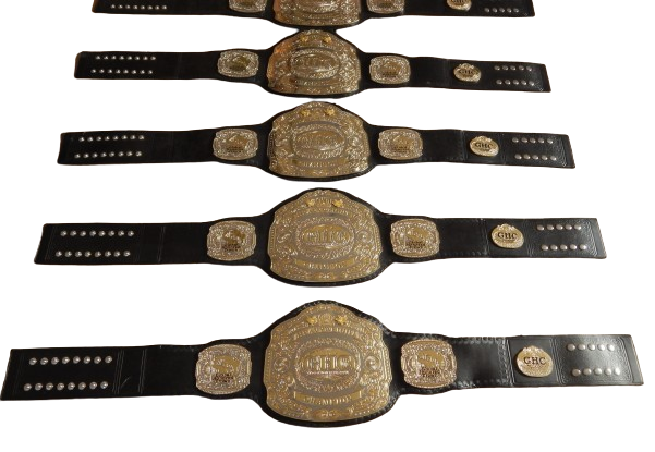 GHC Heavyweight Championship Wrestling Belt