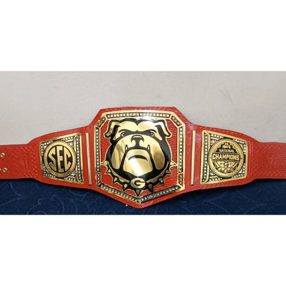 Georgia Bulldog Championship Belt