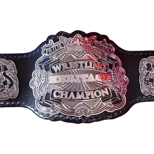 Heritage Championship Wrestling Title Belt