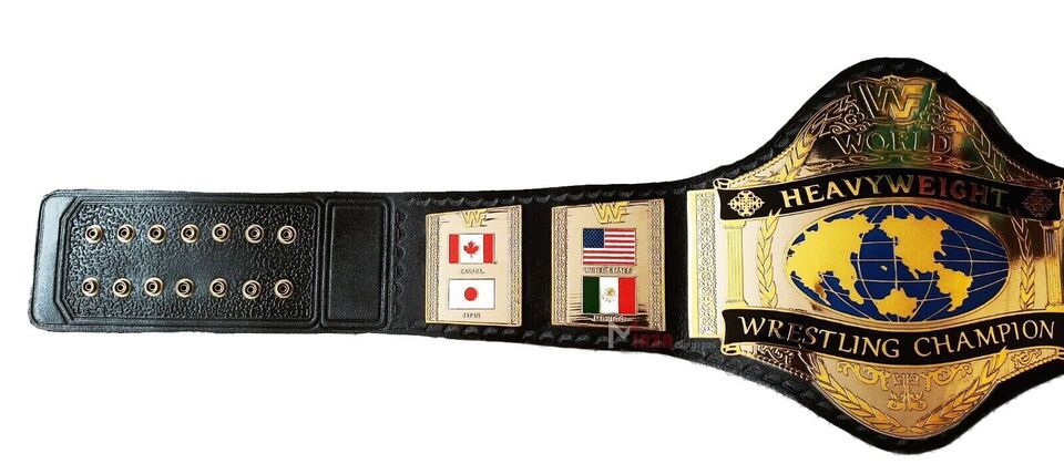 Hulk Hogan 1986 WWF Championship Belt