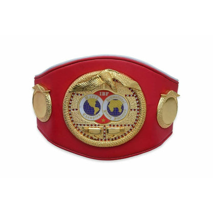 IBF Boxing Championship Leather Belt