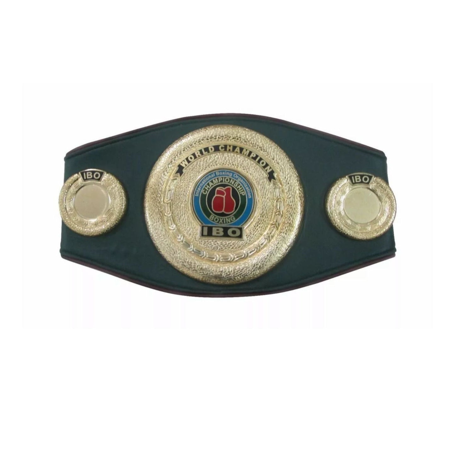 IBO Championship Leather Wrestling Belt