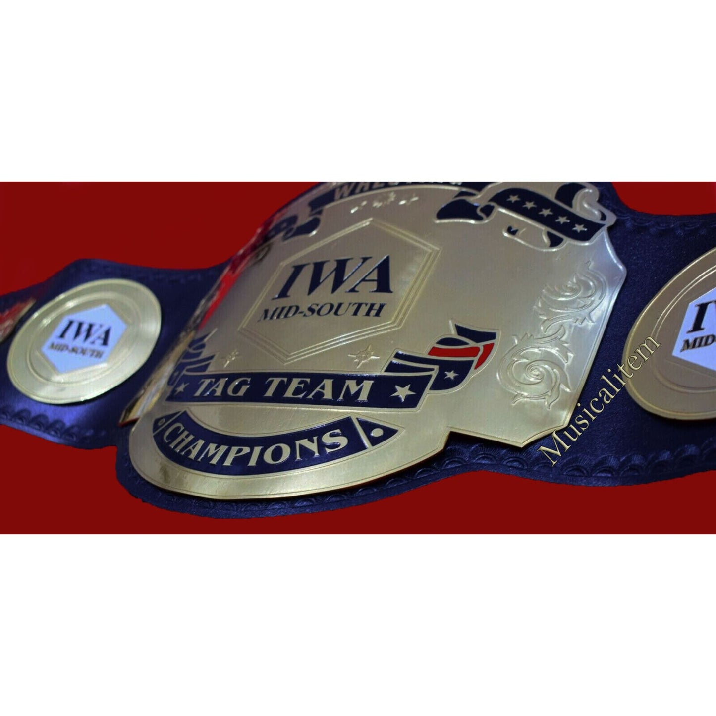 IWA Mid South Tag Team Belt