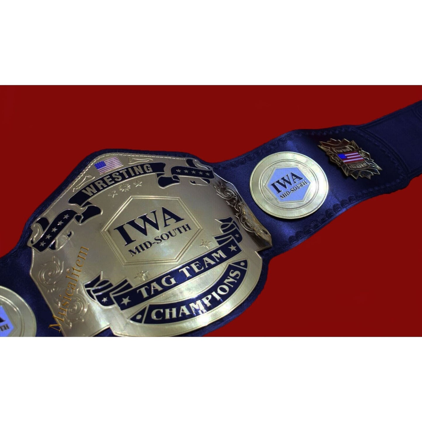 IWA Mid South Tag Team Belt