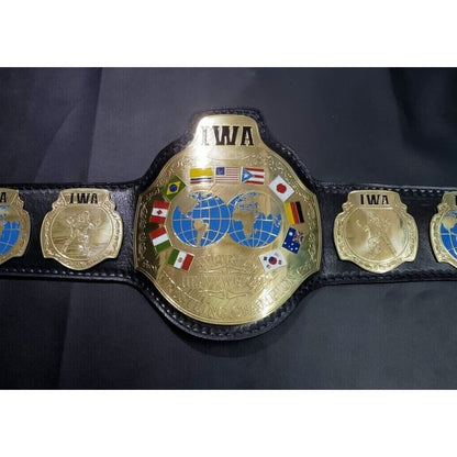 IWA Wrestling Championship Title Belt