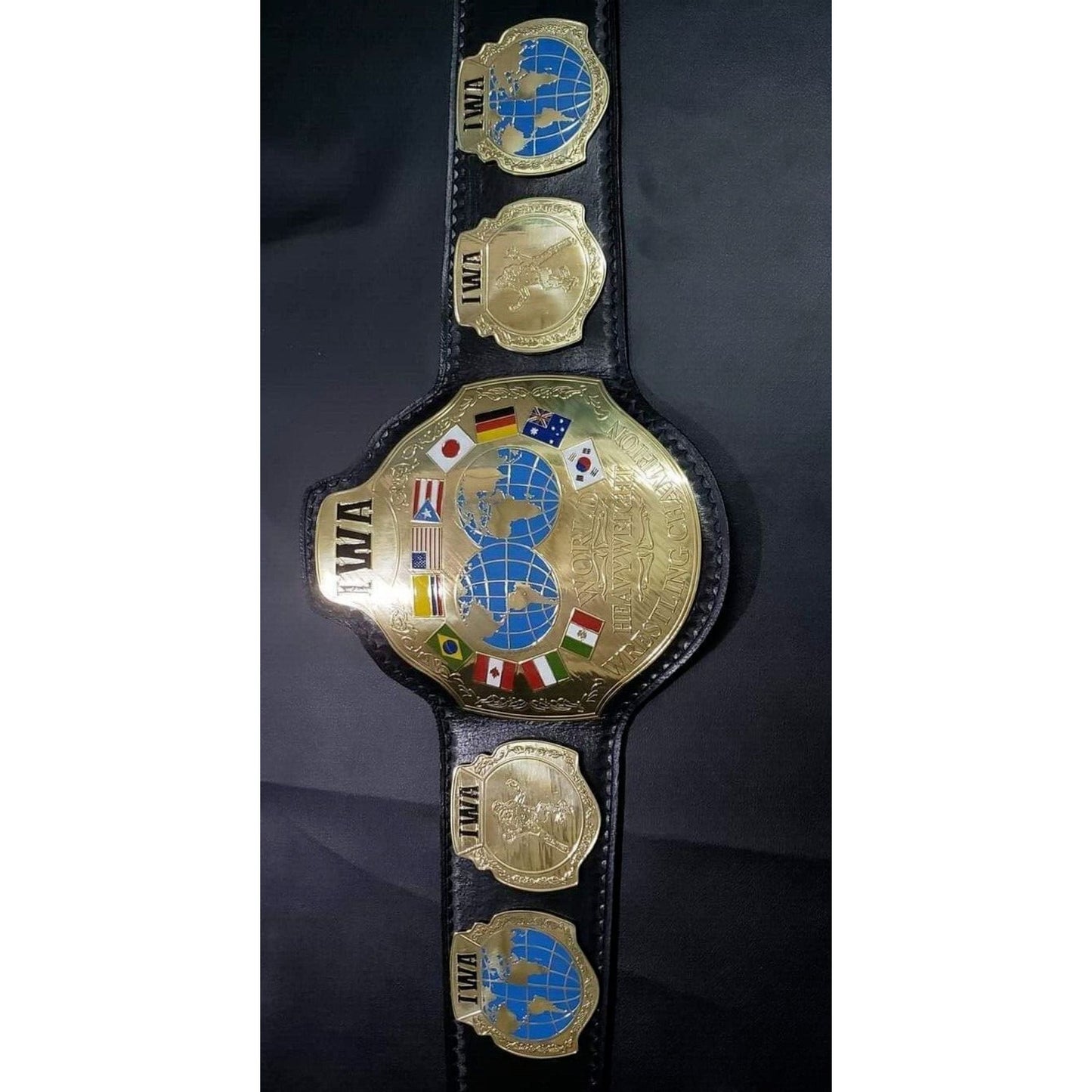 IWA Wrestling Championship Title Belt