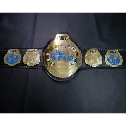 IWA Wrestling Championship Title Belt