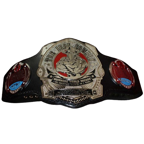 Iron Cowboy Championship Belt Replica