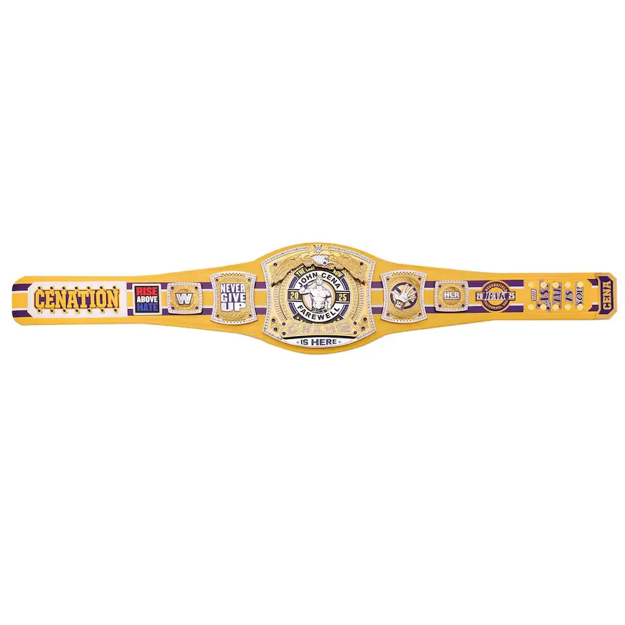 John Cena WWE Spinner Belt