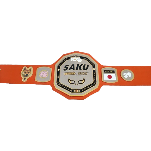 Kazushi Sakuraba MMA Wrestling Belt