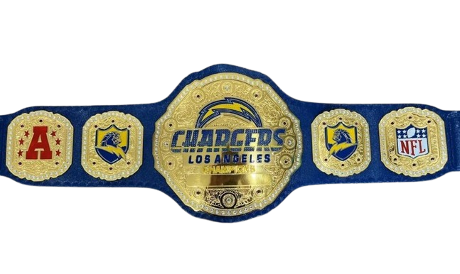 LA Chargers NFL Championship Belt