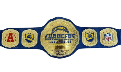 LA Chargers NFL Championship Belt