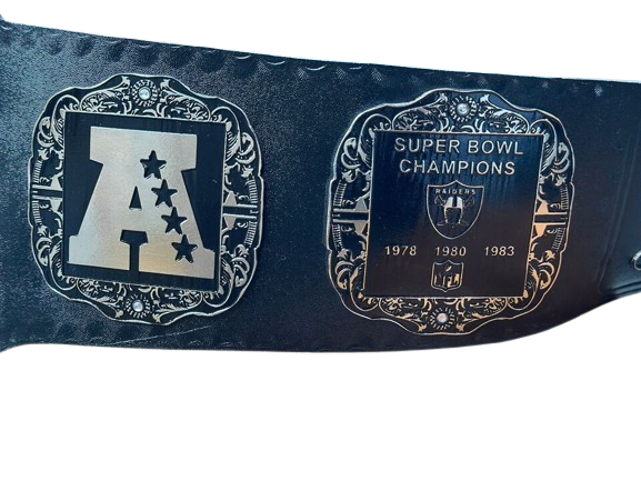 Las Vegas Raiders NFL Super Bowl Belt