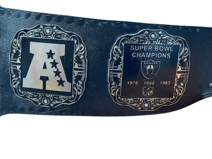 Las Vegas Raiders NFL Super Bowl Belt