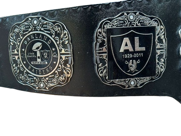 Las Vegas Raiders NFL Super Bowl Belt