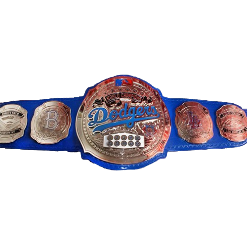 Dodgers World Champions Baseball Belt