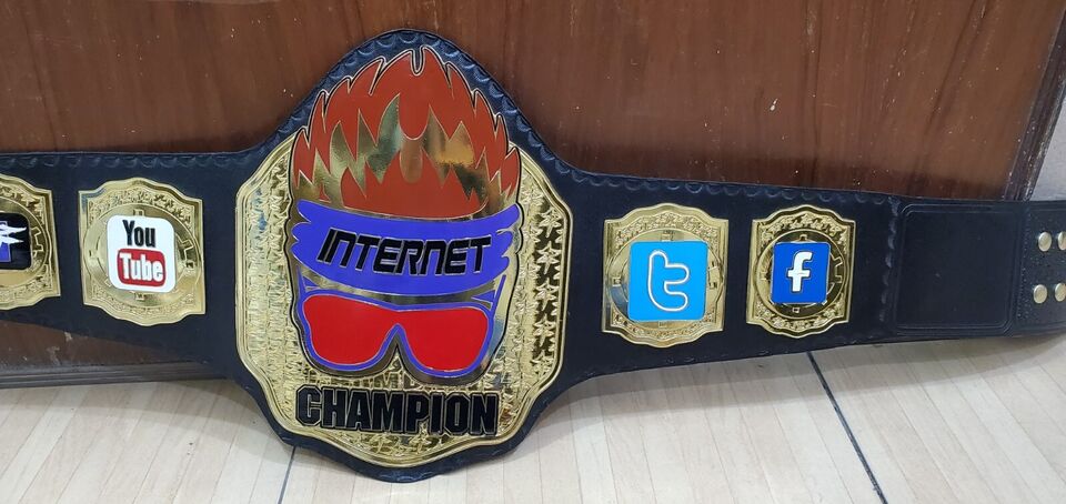 Matt Cardona Internet Wrestling Belt