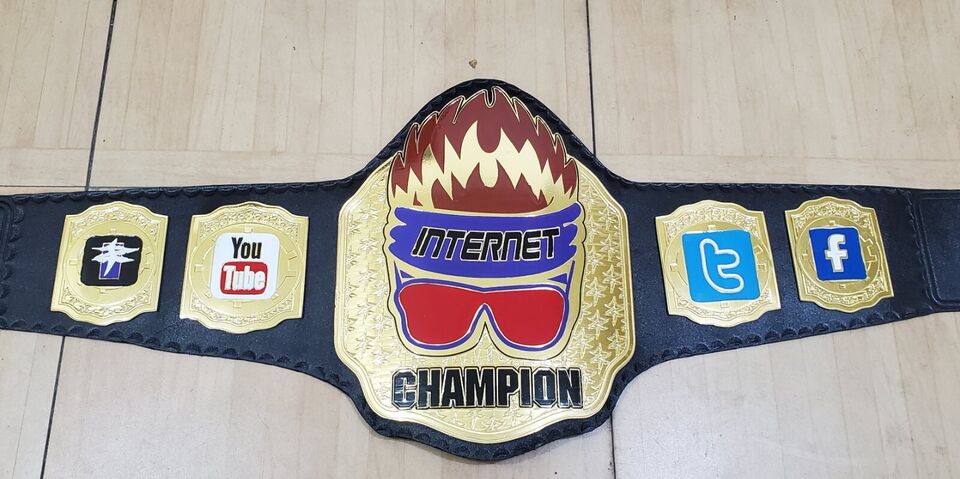Matt Cardona Internet Wrestling Belt