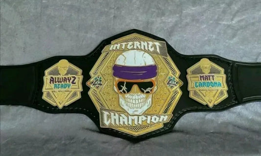 Matt Cardona WWE Internet Champion Belt
