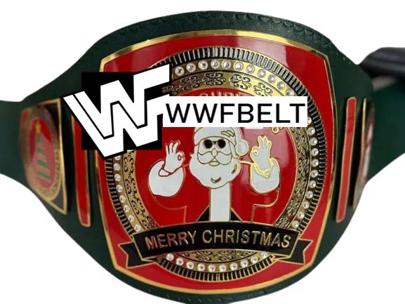 Christmas 2024 Wrestling Championship Belt