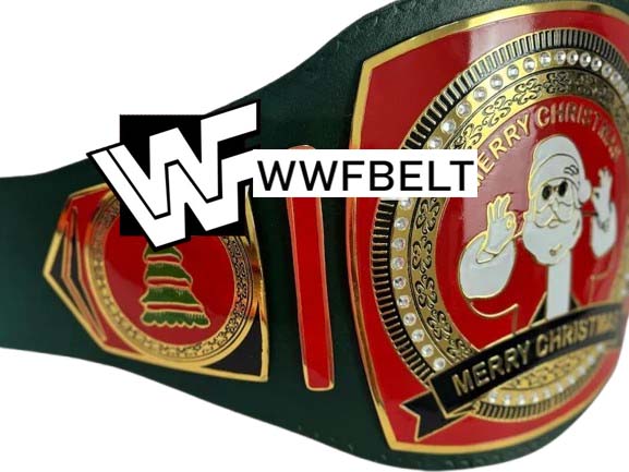 Christmas 2024 Wrestling Championship Belt