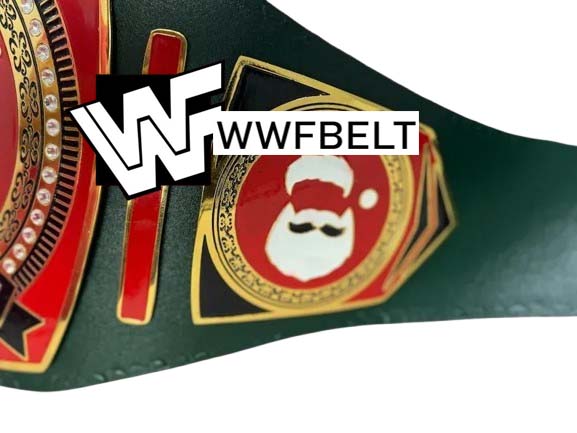 Christmas 2024 Wrestling Championship Belt
