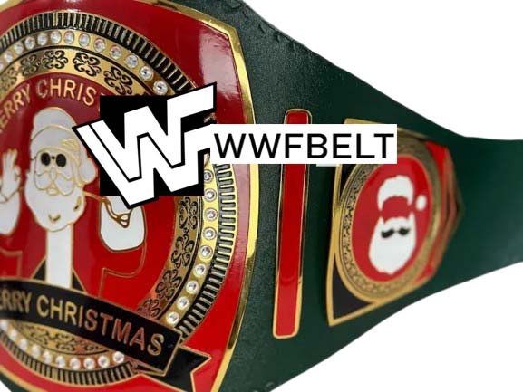 Christmas 2024 Wrestling Championship Belt