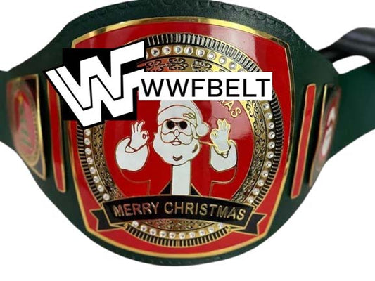 Christmas 2024 Wrestling Championship Belt