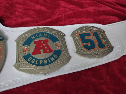 Miami Dolphins NFL Fan Championship Belt