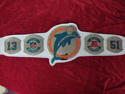 Miami Dolphins NFL Fan Championship Belt