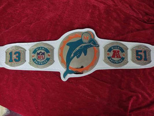 Miami Dolphins NFL Fan Championship Belt