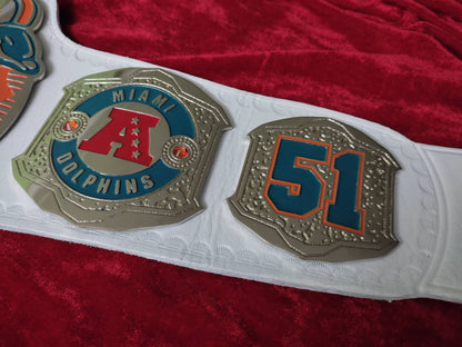 Miami Dolphins NFL Fan Championship Belt