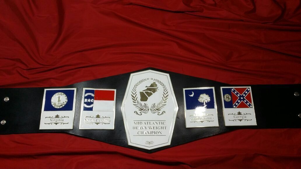 Mid Atlantic Heavyweight Wrestling Belt