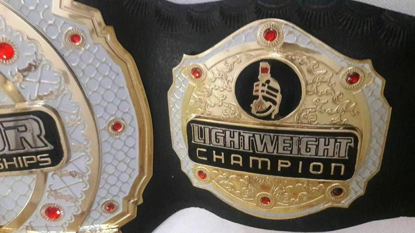 UFC Bellator Championship Leather Belt