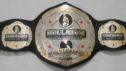 UFC Bellator Championship Leather Belt