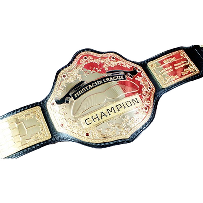 Mustache League Championship Title Belt