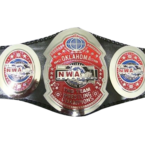 NWA Oklahoma Tag Team Belt Replica