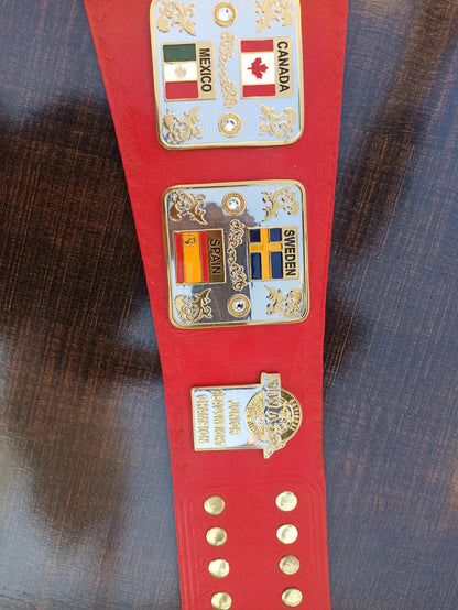 NWA Junior Heavyweight Championship Belt