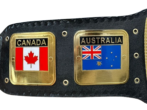 NWA Domed Globe Wrestling Belt