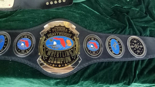 Florida Heavyweight Wrestling Champion Belt