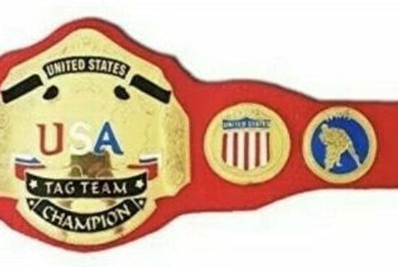 NWA US Tag Team Championship Belt