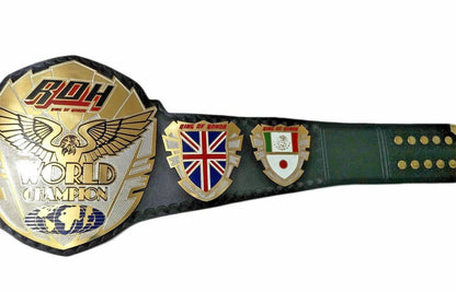 ROH Wrestling Championship Leather Belt