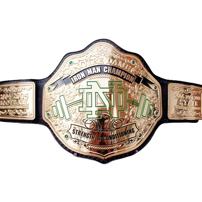 Notre Dame Ironman Championship Belt