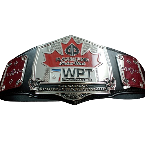 WPT Canadian Championship Poker Belt